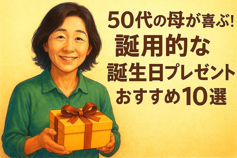 母の誕生日プレゼント