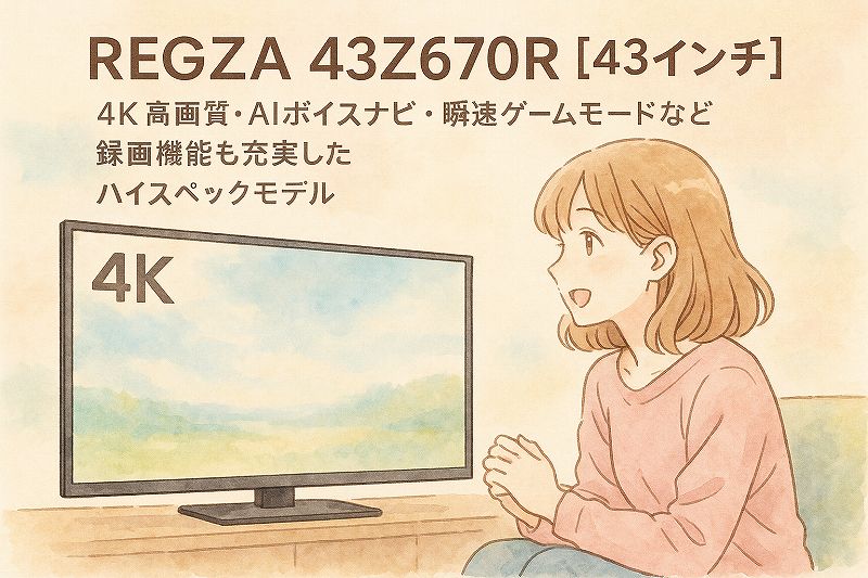 液晶テレビ43インチ
