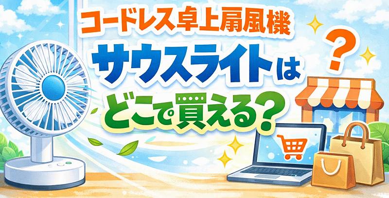 コードレス扇風機